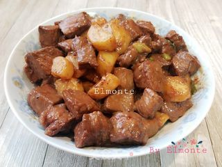 黑椒土豆牛柳粒的做法步骤:12