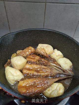 鱼尾炖油豆腐的做法步骤:11