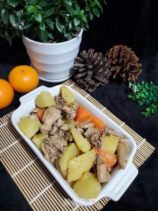 土豆炖鸡块的做法步骤:11