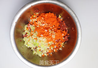 翡翠白菜蒸饺的做法步骤:12