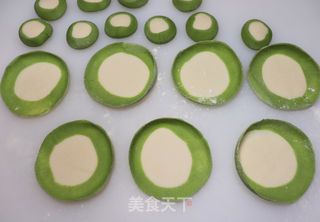 翡翠白菜蒸饺的做法步骤:18