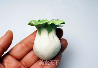 翡翠白菜蒸饺的做法步骤:23