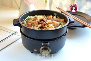 牛肉白菜粉条香锅的做法步骤:13