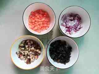 腊味南瓜焖饭的做法步骤:4