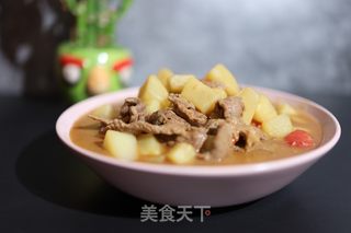 牛肉炖土豆的做法步骤：8