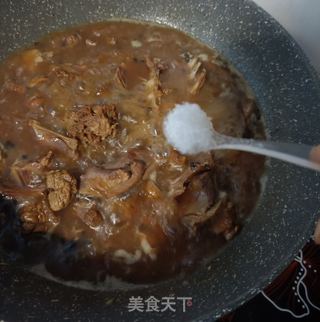 姬松茸炖大鹅的做法步骤:22