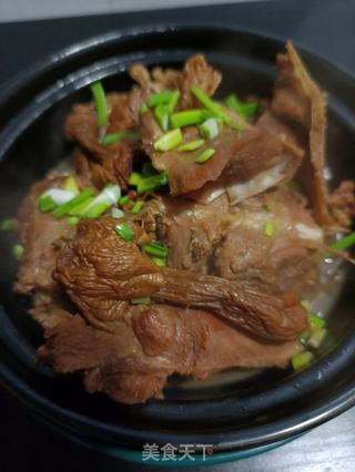 姬松茸炖大鹅的做法步骤:26