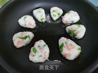 青菜火腿饭团的做法步骤：6
