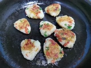 青菜火腿饭团的做法步骤：9