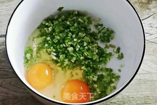快手早餐米饭饼的做法步骤:2