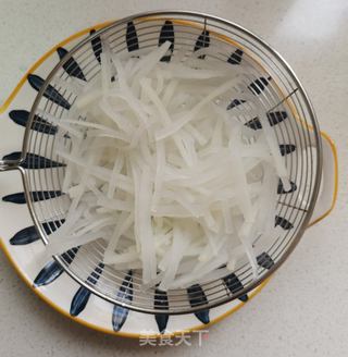 煎蛋萝卜丝汤的做法步骤:5