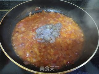 小虾番茄酱意大利面的做法步骤:12