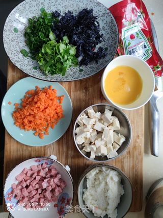 #豆腐紫菜山药汤的做法图解3