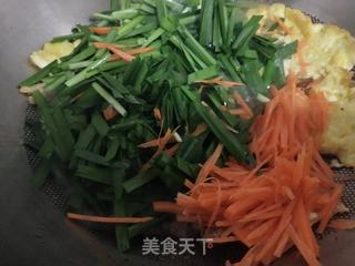 #鹅肉炒韭菜鸡蛋的做法图解6