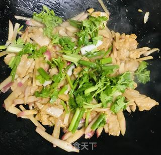 #萝卜炒肉#萝卜#的做法图解9