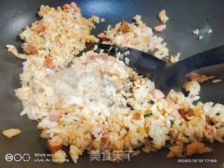 泡菜炒饭的做法步骤：3