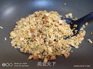 泡菜炒饭的做法步骤：6