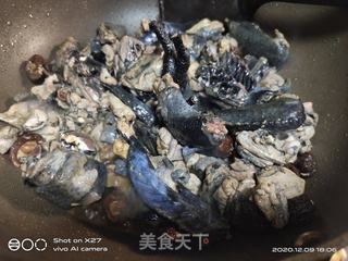 #香菇白菜炖乌鸡的做法图解4
