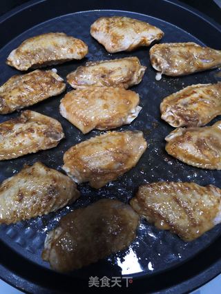 香煎鸡翅的做法步骤:6