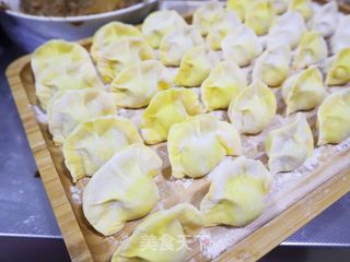冬至南瓜饺子(香菇大肉馅)水饺的做法步骤:19