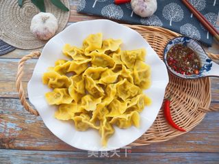 冬至南瓜饺子(香菇大肉馅)水饺的做法步骤:22