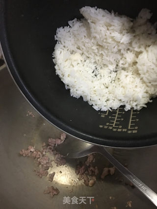 肉末蛋炒饭的做法步骤：7