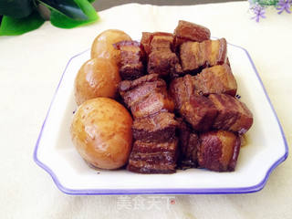 炖五花肉鸡蛋的做法步骤:11