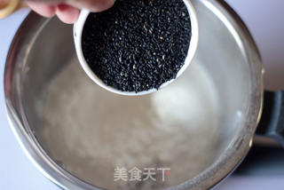 黑芝麻千层糕,24图超详细制作分享,比蛋糕还要好吃的发糕! 的做法步骤:7