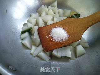 白萝卜烧大虾的做法步骤:5