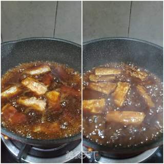糖醋汁炖带鱼的做法步骤:8