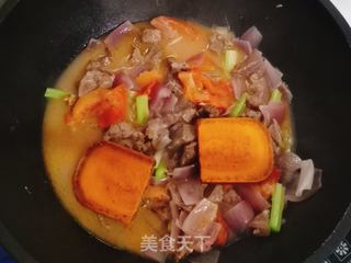 番茄红烩牛肉的做法步骤：12