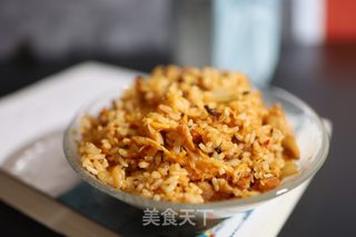 鸡丝泡菜炒饭的做法步骤：8