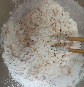 红糖酒酿红薯丸子的做法步骤:3