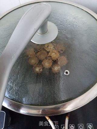 煎口蘑的做法步骤:9
