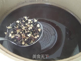 红豆黑米粥的做法步骤:5
