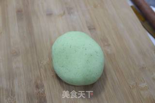 菠菜手擀面的做法步骤:3
