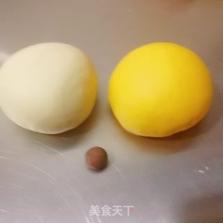 小雏菊南瓜馒头的做法步骤:4