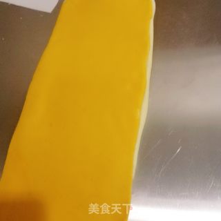 小雏菊南瓜馒头的做法步骤:7