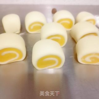 小雏菊南瓜馒头的做法步骤:10
