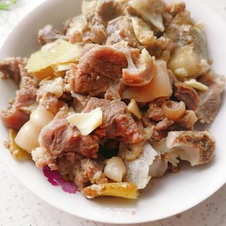 羊肉炖白萝卜的做法步骤:6