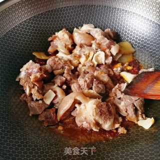 羊肉炖白萝卜的做法步骤:8