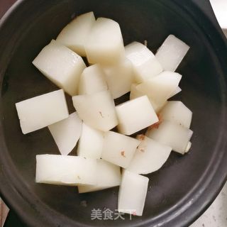 羊肉炖白萝卜的做法步骤：9