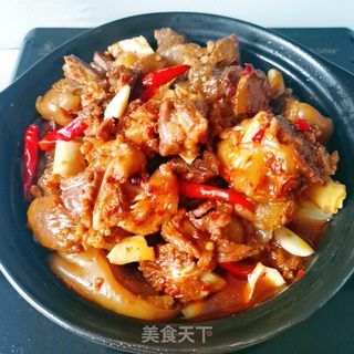 羊肉炖白萝卜的做法步骤:10