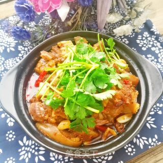 羊肉炖白萝卜的做法步骤:12
