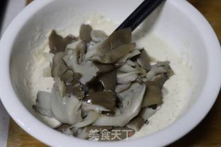 黑椒炸蘑菇的做法步骤:4