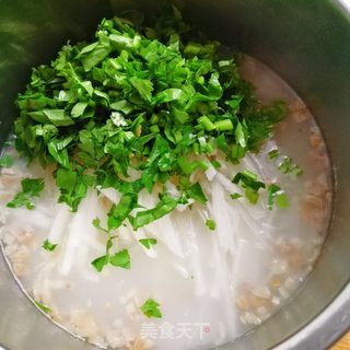 客家咸粥的做法步骤:6