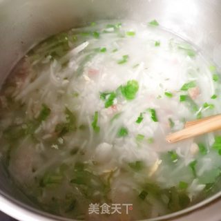 客家咸粥的做法步骤:7