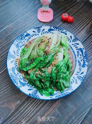 蚝油生菜的做法步骤:13