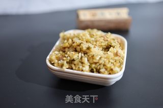 雪菜肉末炒饭的做法步骤：6