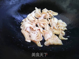芹菜炒鸡肉片的做法步骤:7